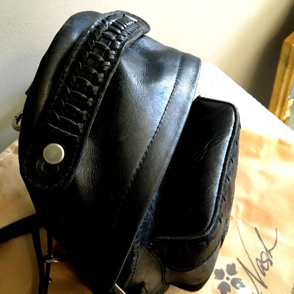 Patricia Nash Black Leather Backpack main image 11